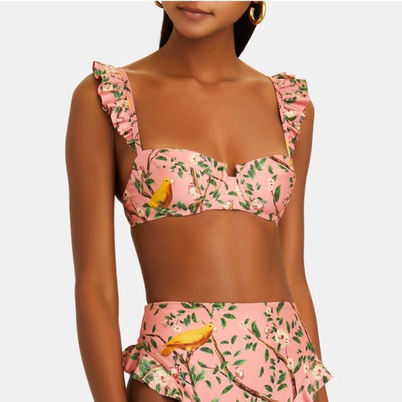 Agua by Agua Bendita Los Canarios Bikini NWT Size M - Picture 1 of 6